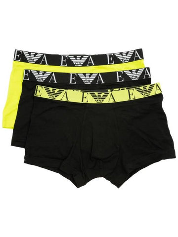 Band Logo Boxer 3-Pack Briefs - EMPORIO ARMANI - 1