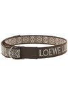 Winter Brown D-Ring Anagram Belt E619238X14 8721 - LOEWE - BALAAN 6