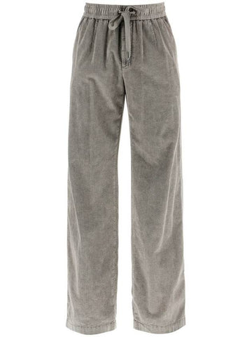 corduroy drawstring pants - DOLCE&GABBANA - BALAAN 1