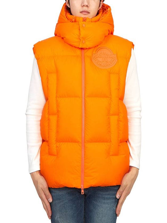 Apus Padded Vest Orange - MONCLER - BALAAN 2