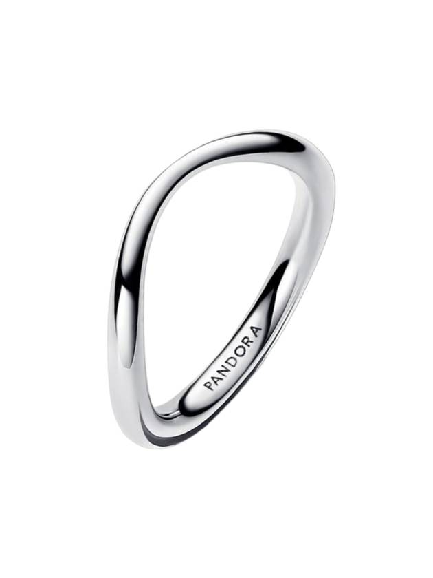 Organically Shaped Band Ring Silver - PANDORA - BALAAN 1