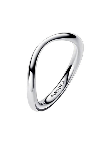 Organically Shaped Band Ring Silver - PANDORA - BALAAN 1