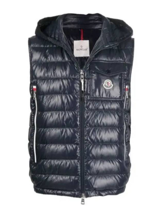 Men's Ragat RAGOT Padded Vest Navy - MONCLER - BALAAN 2