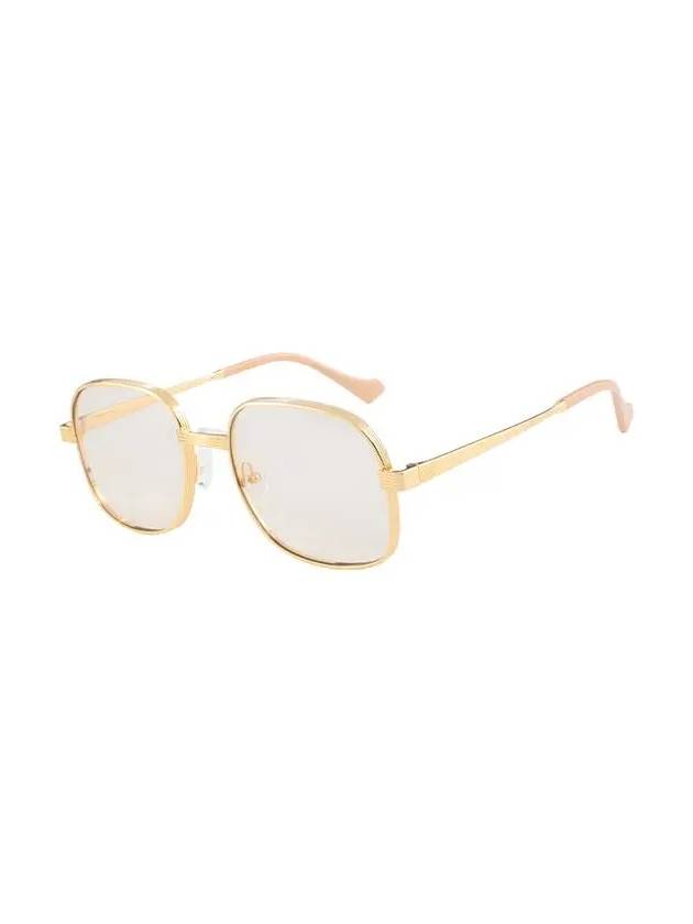 Metal Sunglasses Gold - GUCCI - BALAAN 4