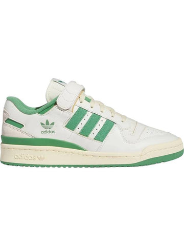 Adidas Forum 84 Low Top Sneakers Green Ivory - ADIDAS - BALAAN 1