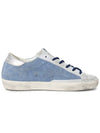 Superstar Suede Low Top Sneakers Blue - GOLDEN GOOSE - BALAAN 5