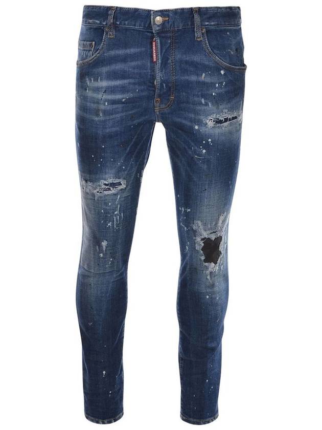 Distressed Slim Cut Jeans S71LB1275S30872 - DSQUARED2 - BALAAN 2