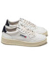 Medalist Black Heel Tab Low Top Sneakers White - AUTRY - BALAAN 4