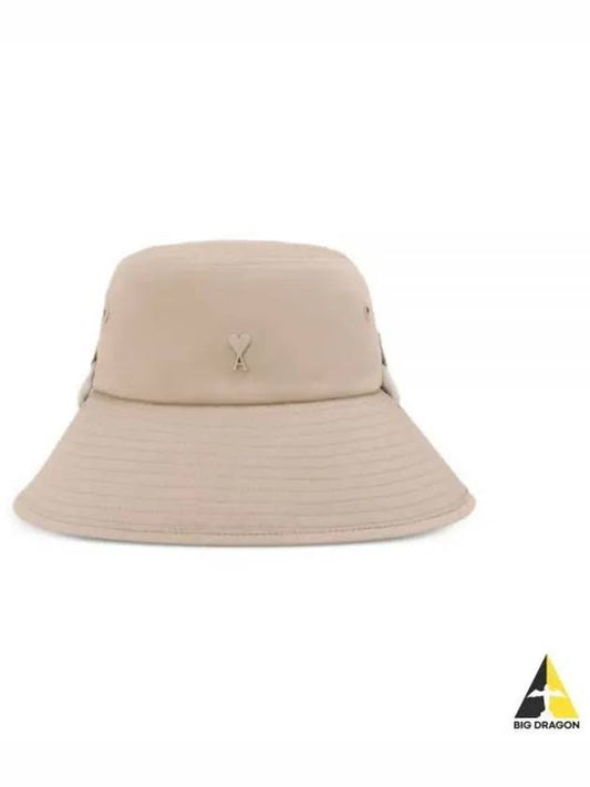 De Coeur Bucket Hat Light Beige - AMI - BALAAN 2