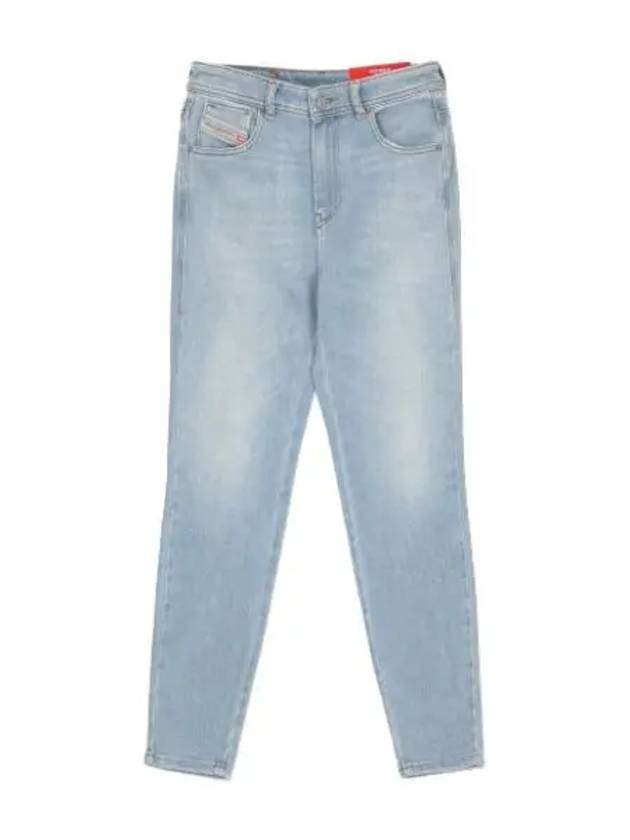 Slandy high skinny denim pants light blue jeans - DIESEL - BALAAN 1