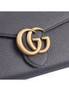 GG Marmont Chain Small Cross Bag Black - GUCCI - BALAAN 4