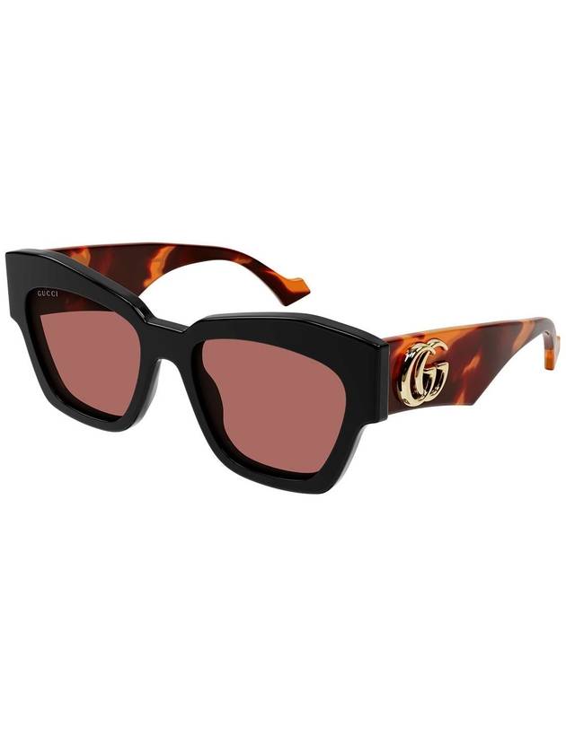 logo-embellished oversized frame sunglasses GG1422S - GUCCI - BALAAN 3