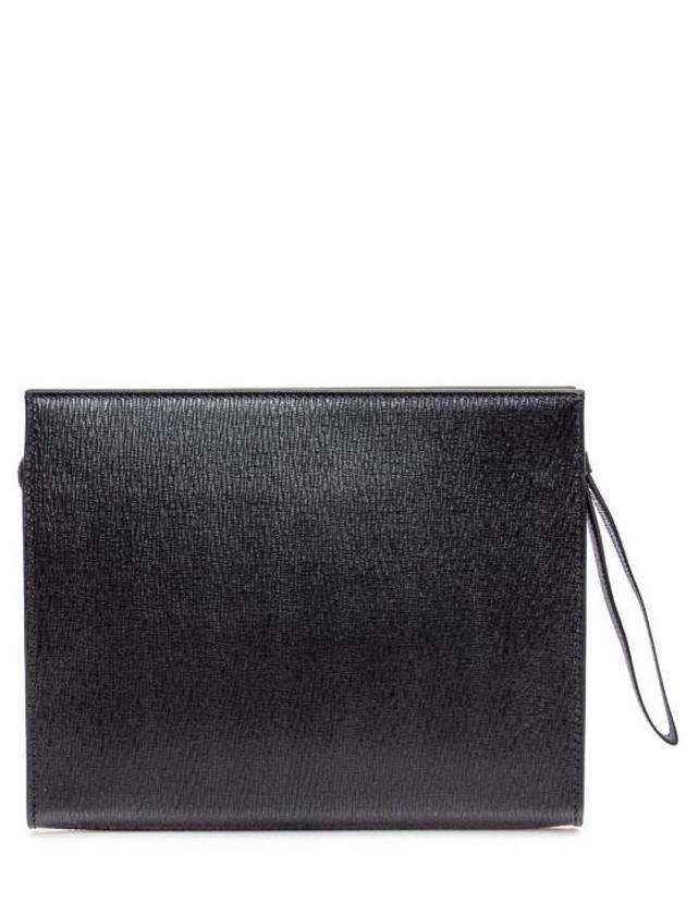 Clutch Pouch 240972 753413 Black - SALVATORE FERRAGAMO - BALAAN 3