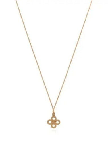 Kira Clover Pendant Necklace Gold - TORY BURCH - BALAAN 1