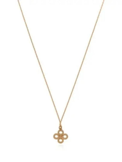 Kira Clover Pendant Necklace Gold - TORY BURCH - BALAAN 2