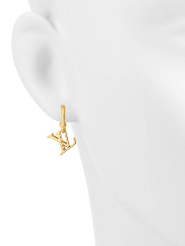 LV Floragram Earrings Gold - LOUIS VUITTON - BALAAN 3