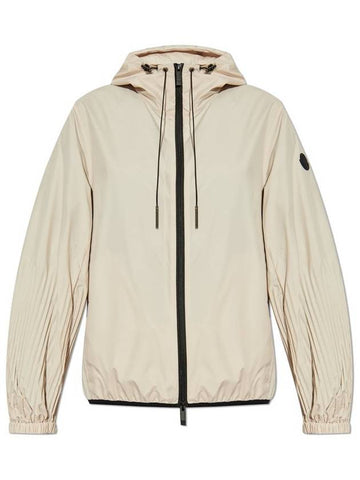 Paanat Hooded Windbreaker Beige - MONCLER - BALAAN 1