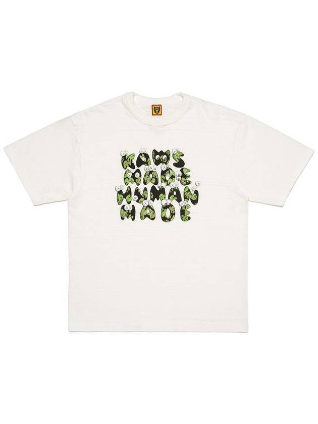 Graphic Short Sleeve T-Shirt White - HUMAN MADE - BALAAN 1