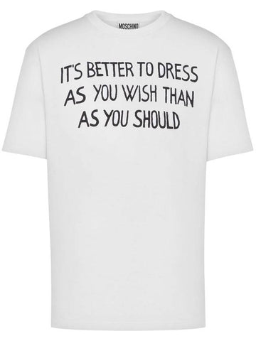 Moschino T-shirts and Polos White - MOSCHINO - BALAAN 1