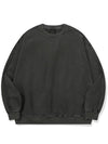 950g pigment garment cut sweatshirt smoke black - CPGN STUDIO - BALAAN 3