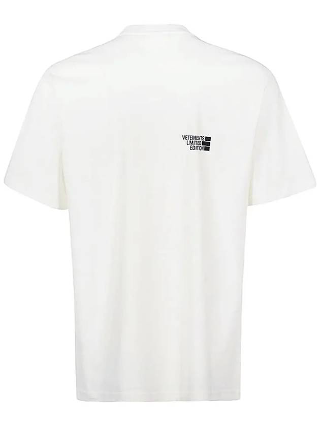 Logo Short Sleeve T-Shirt White - VETEMENTS - BALAAN 4