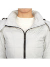 Ellison Hooded Padding Jacket White - CANADA GOOSE - BALAAN 10