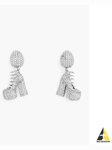 Kiki Crystal Boots Earrings SilverCrystal MBECS24004SVX - MARC JACOBS - BALAAN 1