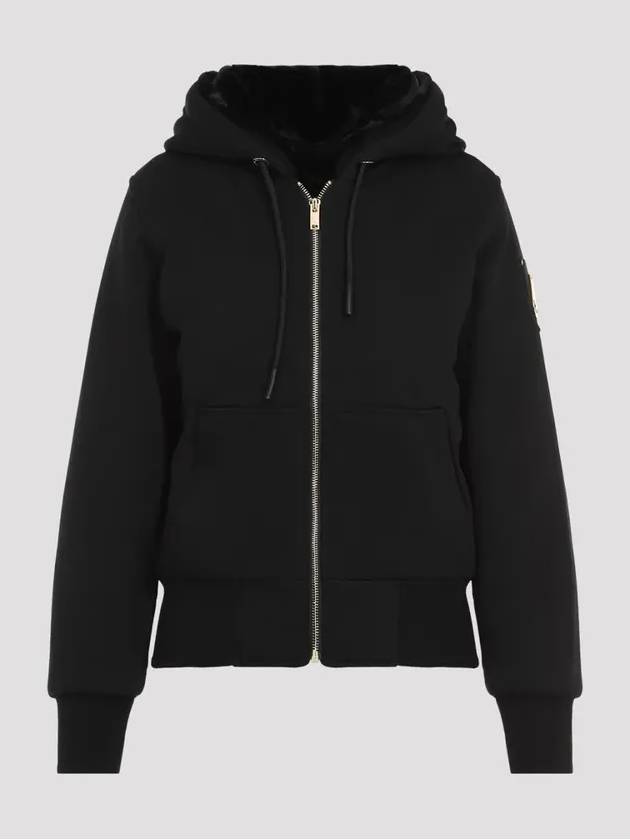 Madison Bunny Gold Hooded Jacket Black - MOOSE KNUCKLES - BALAAN 2