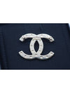 CC Logo Pearl Glass Opal Crystal Women Brooch Pin - CHANEL - BALAAN 3