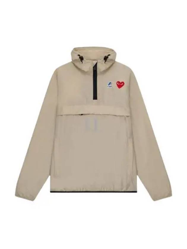 Logo Patch Anorak Beige - COMME DES GARCONS - BALAAN 2