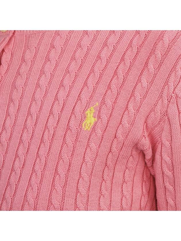 Kids Cable Cardigan 313543047065 PINK Adults can wear - POLO RALPH LAUREN - BALAAN 7