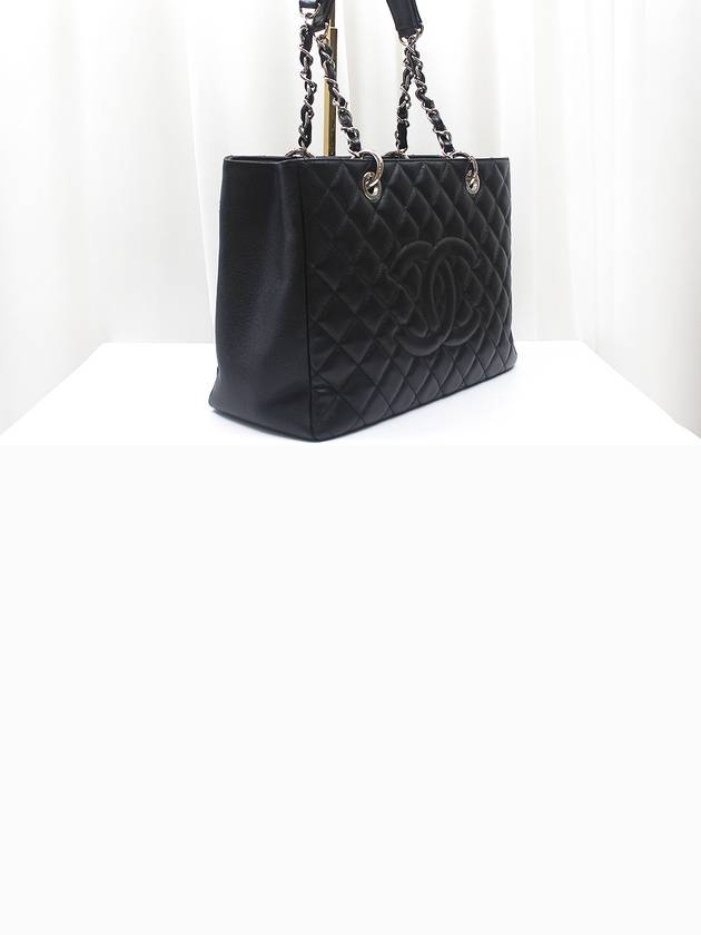 Grand Shopping Black Caviar Shoulder Bag 13th A50995 - CHANEL - BALAAN 3