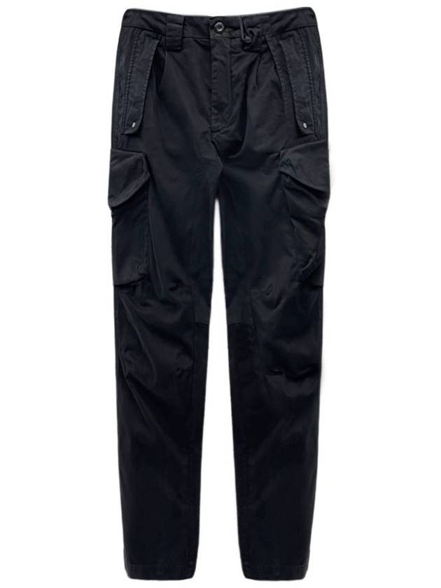 Lens Cargo Straight Pants Black - CP COMPANY - BALAAN 2