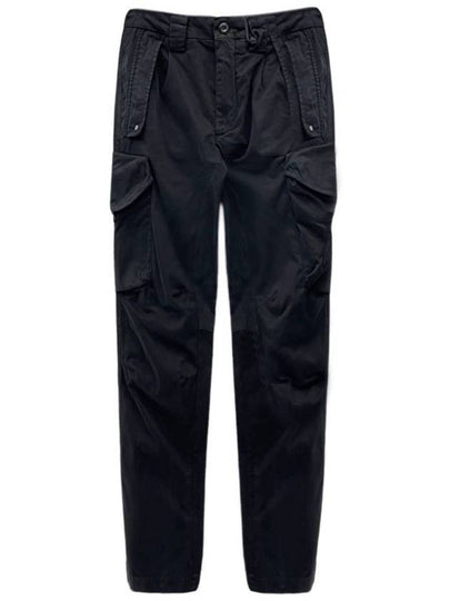 Lens Cargo Straight Pants Black - CP COMPANY - BALAAN 2