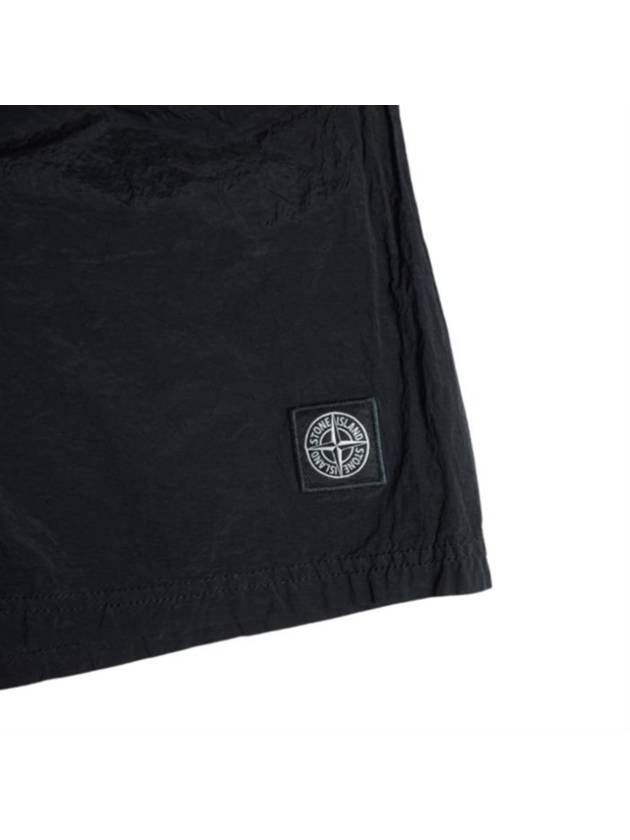 Nylon Metal Econyl Swim Shorts Black - STONE ISLAND - BALAAN 8