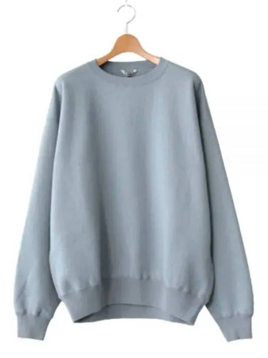 SMOOTH SOFT SWEAT PO A23AP02TU BLUEGRAY smooth soft sweatshirt - AURALEE - BALAAN 1