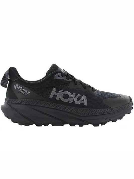One One Challenger 7 Gore-Tex Low Top Sneakers Black - HOKA ONE ONE - BALAAN 1