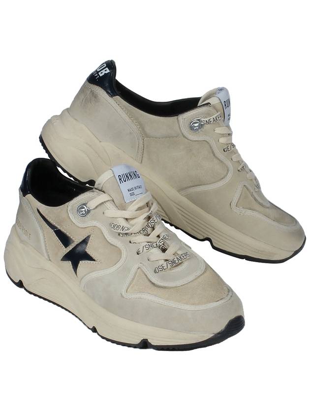 Star Logo Running Sole Low Top Sneakers Beige - GOLDEN GOOSE - BALAAN 2