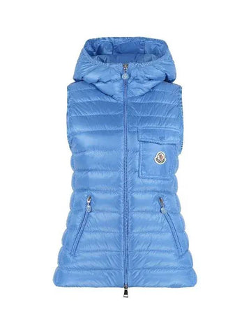 GLYGOS Hooded Padding Vest 093 1A000 28595ZZ 71D - MONCLER - BALAAN 1