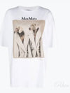 Taco Tacco Cotton Short Sleeve T Shirt White - MAX MARA - BALAAN 2