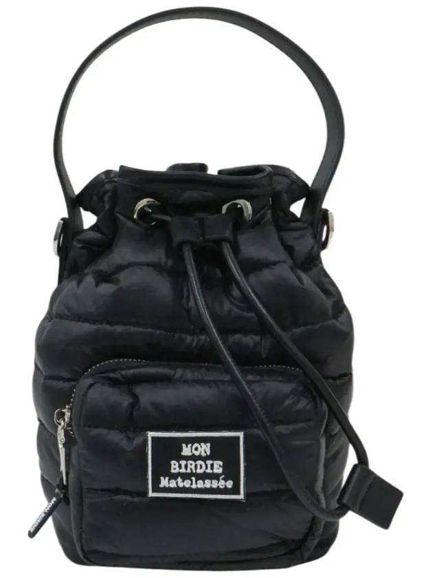 Montbird Luna padded aperture bucket bag BLACK - MONBIRDIE GOLF - BALAAN 7