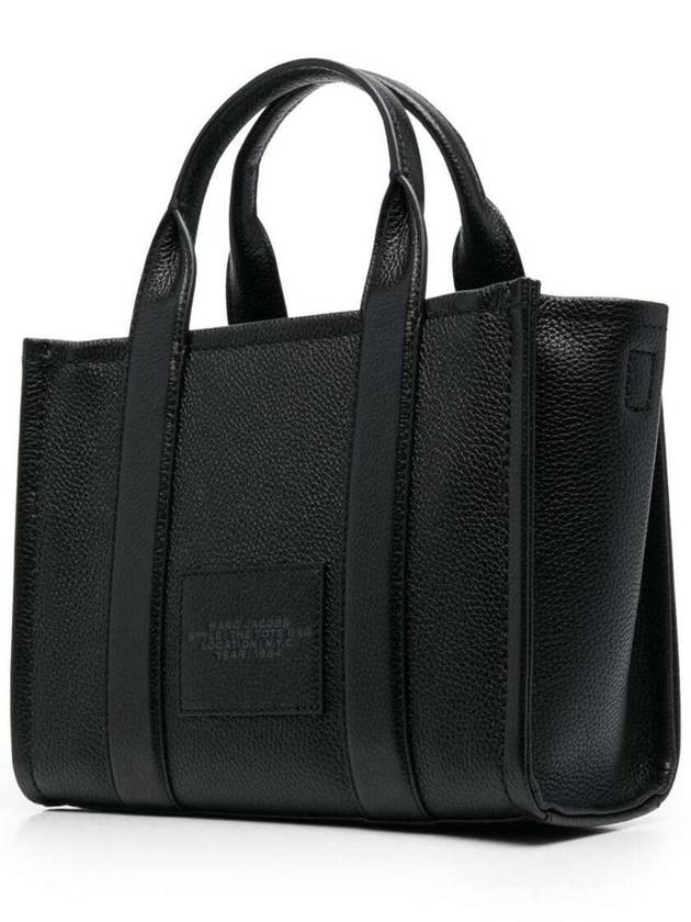 Small Leather Tote Bag Black - MARC JACOBS - BALAAN 3