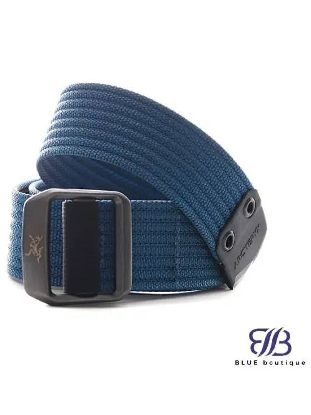 Conveyor Bird Logo Metal 38mm Fabric Belt Navy - ARC'TERYX - BALAAN 2