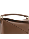 Small Puzzle Calfskin Tote Bag Oak - LOEWE - BALAAN 8