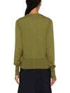 Bea Logo Cardigan Green - VIVIENNE WESTWOOD - BALAAN 5