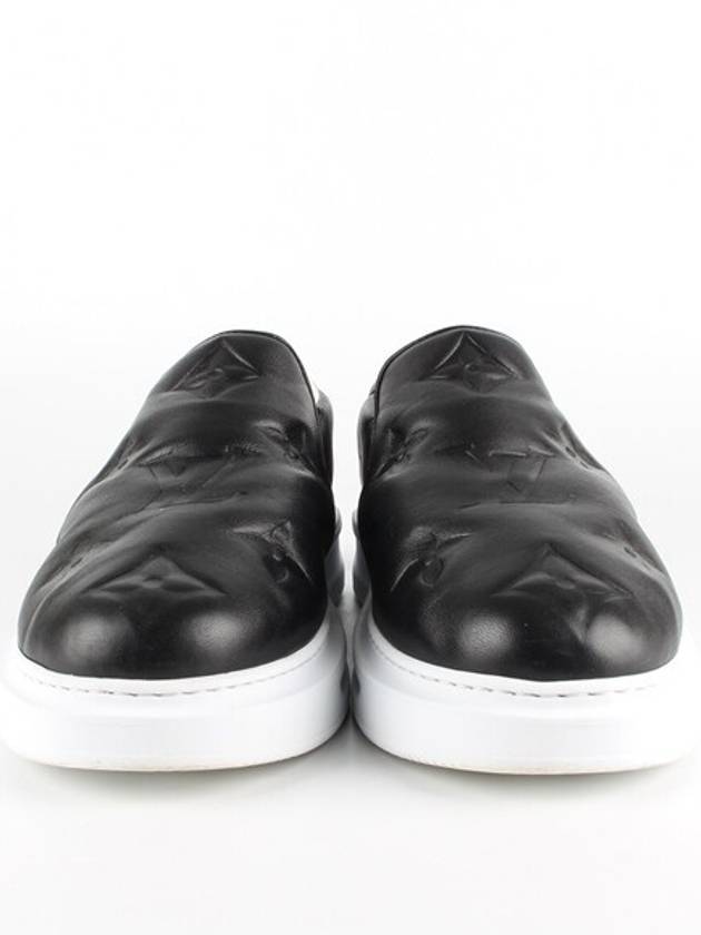 Monogram Beverly Hills slip on sneakers black 7 260 - LOUIS VUITTON - BALAAN 2