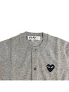 Black Heart Waffen Patch Cardigan AX N023 051 2 - COMME DES GARCONS - BALAAN 4