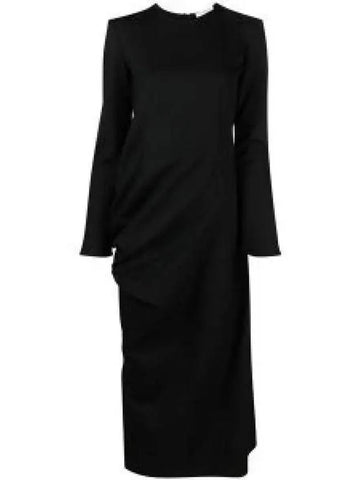 Women s Lucien Asymmetrical Dress Black 6802 W2312 BLK 985286 - THE ROW - BALAAN 1