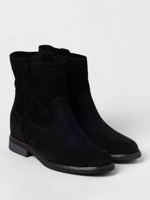 Susee Round Toe Middle Boots Black - ISABEL MARANT - BALAAN 3