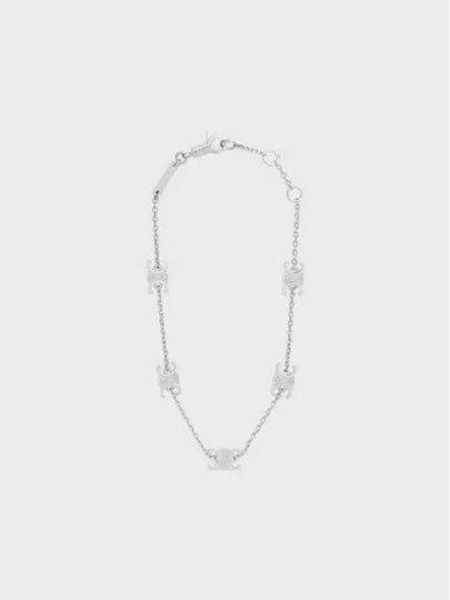 Mini Triomphe Bracelet Silver - CELINE - BALAAN 2